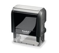 macchina per timbri con testo trodat "Printy 4.0" 4913 consegna nera con buono per la creazione di un timbro individuale (44086)