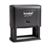 TRODAT - 45196 - Timbro Original Printy 4931 - personalizzabile - 70 x 30 mm - 7 righe - autoinchiostrante - Trodat - 80471 - Conf. da 1 Pz.