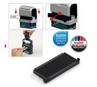 TRODAT - 53601. - Tampone di ricambio 6-4914 - nero - Trodat - conf. 2 pezzi - 80945 - Conf. da 1 Pz. - 53601.