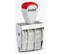 Trodat 54131 CLASSIC 1010 Timbro data 26 x 4 mm (L x A) Argento