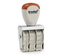 Trodat 54223 CLASSIC 1020 Timbro data 35 x 5 mm (L x A) Argento