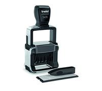 Trodat 5435PR4 Date Stamp Professional 4.0 Typomatic Date plus text 2 lines