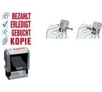 Trodat 6/4912/2/SS - Cartuccia a inchiostro - Blu - Red - Trodati - 4912 - 4952 Typomatic - Nero - Blu - Red - Austriaco Ecolab NEW