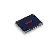 Trodat 6/4927 - Cuscinetti di ricambio (per timbri autoinchiostranti) per Trodat Printy 4927, 4927, 4727, 4957 e 4757 blu-rosso