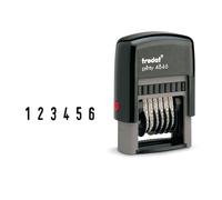 TRODAT - 73997. - Timbro Printy Eco 4846 Numeratore - 6 cifre - 4 mm - autoinchiostrante - Trodat® - 45315 - Conf. da 1 Pz. - 73997.