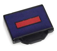 Trodat 87565 - Confezione da 3 ricariche 6/50/2 bicolore per 5430L, colore: Rosso/Blu