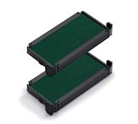 Trodat Cartucce di ricambio 6/4912 per Printy 4912, 4912 Typo, 4952 e 496201-04 - Verde, Blister 2 Pezzi