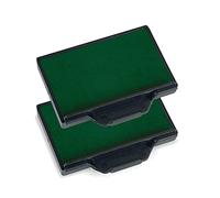 Trodat Cartucce di ricambio 6/56 per Professional 5204, 5206, 5460, 5460/L, 5117, 5558, 5558/PL, 55510, 5465, 55510/PL, 5466 e 5466PL - Verde, Blister 2 Pezzi