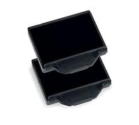 Trodat Cartucce o Tamponi di ricambio 6/50 colore NERO per Timbri Autoinchiostrante della linea Professional 5430, 5430/L, 5431,5030, 5546, 5200, 5546, Confezione da 2 Pezzi