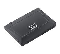 Trodat Cuscinetto Classic 9052 per Timbri Manuali, Misura 110 x 70 mm, Colore Nero Struttura in Plastica Riciclata 95% e Feltro, Inchiostro a base di acqua e Indelebile