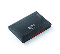 Trodat Cuscinetto Classic 9052 per Timbri Manuali, Misura 110 x 70 mm, Colore Rosso, Struttura in Plastica Riciclata al 95% e Feltro, Inchiostro a base di acqua e Indelebile