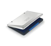 Trodat Cuscinetto Classic 9052M per Timbri Manuali, Misura 110 x 70 mm, Colore Blu, Coperchio in Metallo, base in Plastica Riciclata al 95% e Feltro, Inchiostro a base di acqua e Indelebile