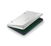 Trodat Cuscinetto Classic 9052M per Timbri Manuali, Misura 110 x 70 mm, Colore Verde, Coperchio in Metallo, base in Plastica Riciclata al 95% e Feltro, Inchiostro a base di acqua e Indelebile