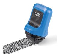 Trodat ID Protector Ink Roller, Timbro a Rullo di Inchiostro per Protezione Dati dal Furto di Identità in 1 Solo Gesto, Colore Rullo Blu Inchiostro Nero