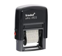 'TRODAT parola Band timbro Printy 4822, senza data, Nero VE = 1