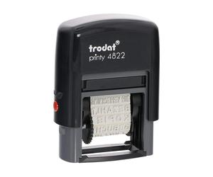 'TRODAT parola Band timbro Printy 4822, senza data, Nero VE = 1