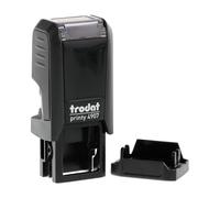Trodat Printy 4907 -Self Inking Stamp - Customizable Stamp -1 line - Textplate D