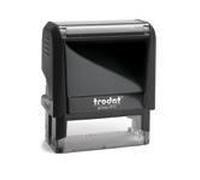 Trodat Printy Typomatic 4913 P4 Blu CIELO/TAMPONE Nero (BLISTER9 43146