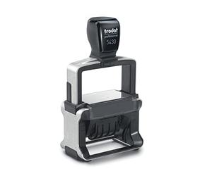 Trodat Professional 5430 - Timbro datario autoinchiostrante GEBUCHT