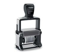 Trodat 5558 Professional Number Stamp, 8 Ribbons, 5 mm Writing Height, Black 5 m