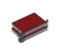 Trodat Replacement Ink Pads 6/4750 - Pack of 2 - Red Ink - for the Printy 4750,