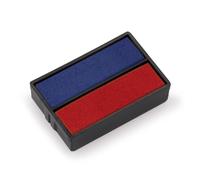 Trodat Replacement Ink Pads 6/4850 - Pack of 2 - Red/Blue Ink - For The Printy 4