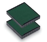 Trodat Replacement Ink Pads 6/4924 - Pack of 2 - Green Ink - For The Printy 4924