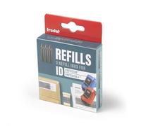 Trodat - Ricarica di Inchiostro per Timbri Rullo ID Protector e ID Protector+ per la Protezione Contro il Furto di Identità, dei Dati Personali e della Privacy, 3 Flaconi Refill