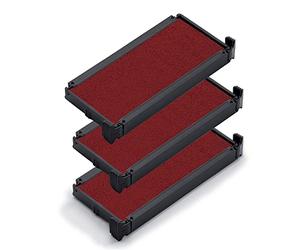 Trodat Tampone inchiostrato 6/4913 Rosso Blister di 3