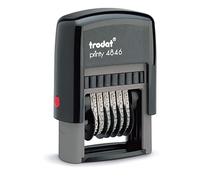 trodat Ziffernstempel Printy 4846, 6-stellig, schwarz