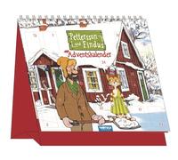 TRÖTSCH - Aufstell Adventskalender "Pettersson und Findus" | Weihnachtskalender mit 24 Türchen und liebevollen Illustrationen: Adventskalender aus der Winterwelt von Pettersson und Findus