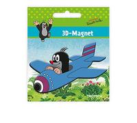 TRÖTSCH - Der kleine Maulwurf Magnet Maulwurf Flugzeug: Magnet für Kühlschrank Whiteboards oder Büroschränke
