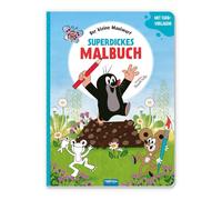 TRÖTSCH - Der kleine Maulwurf Superdickes Malbuch Ausmalbuch: Malbuch Ausmalbuch Ab 3 Jahren