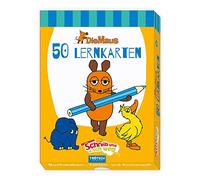 TRÖTSCH - Die Maus "Lernkarten schreib und wisch weg" : 50 Karten mit Stift und Schwamm