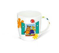 TRÖTSCH - Die Maus Maus und Freunde : Tasse in Geschenkverpackung Haus aus Porzellan spülmaschinengeeignet mikrowellengeeignet