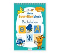 TRÖTSCH - Die Maus "Mein Spurrillenblock Buchstaben" : Übungsbuch für Kinder ab 5 Jahren