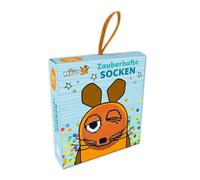 TRÖTSCH - Die Maus Zauberhafte Socken Größe 35 bis 40 Maus