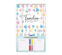 Trötsch Familienkalender Familienplaner Exklusiv 2024: Wandkalender