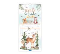 Trötsch Familienkalender Waldfreunde 2025: Wandkalender