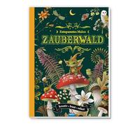 TRÖTSCH - Malbuch Entspanntes Malen Zauberwald: Malbuch Ausmalbuch Beschäftigungsbuch