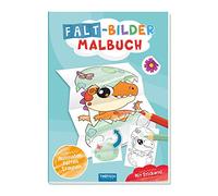 Trötsch Malbuch Faltbilder-Malbuch Dino: Malbuch Beschäftigungsbuch Bastelbuch