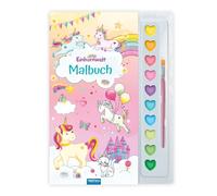 TRÖTSCH - Malbuch mit Tuschkasten "Einhornwelt": Beschäftgungsbuch Ausmalbuch