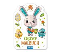Trötsch Malbuch Ostern Mini-Ostermalbuch mit Stickern: Stickermalbuch Malbuch