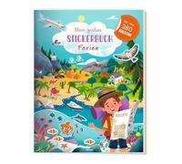 TRÖTSCH - Mein großes Stickerbuch "Ferien" | Extragroßes Stickerbuch mit über 350 Stickern: Mit detailreichen Szenen zu spannenden Urlaubsorten, ideal zur Förderung der Feinmotorik | Ab 5 Jahre