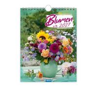 Trötsch Notizkalender zum Hängen Blumen 2027: Wandkalender Notizkalender