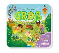 TRÖTSCH - Pappenbuch mit Klappen Mein erstes Klappenbuch : Aus klein wird groß | Spielerisches Entdecken und Spaß für Kinder ab 2 3 4 Jahren: Beschäftigungsbuch Spielbuch Vorlesebuch