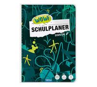 TRÖTSCH - Schulplaner WOW Graffiti 25/26: Planer Schülerkalender Hausaufgabenheft Timer