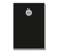 Trötsch Taschenkalender A6 schwarz 2027