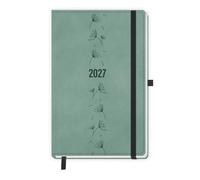 Trötsch Taschenkalender A6 Soft Touch Premium Aquamarin 2027: Terminkalender