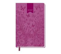 Trötsch Taschenkalender A6 Soft Touch Schmetterlinge 2027: Soft Touch Terminkalender